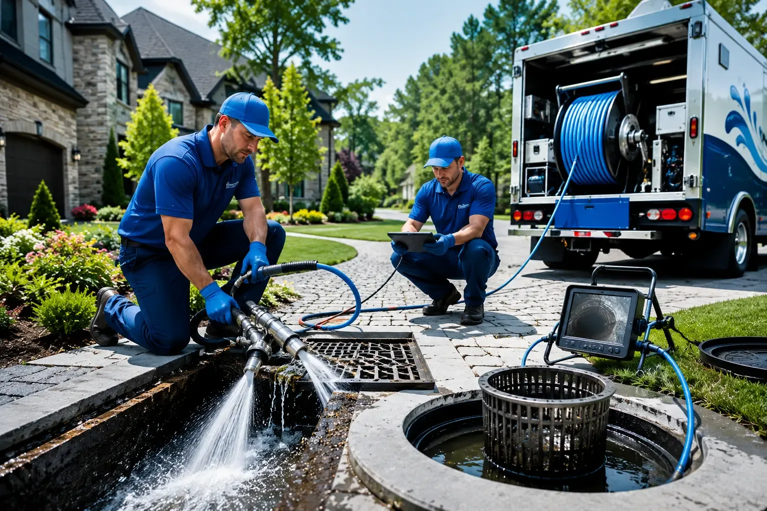Local outdoor drain cleaning professionals in North Ridgeville, OH